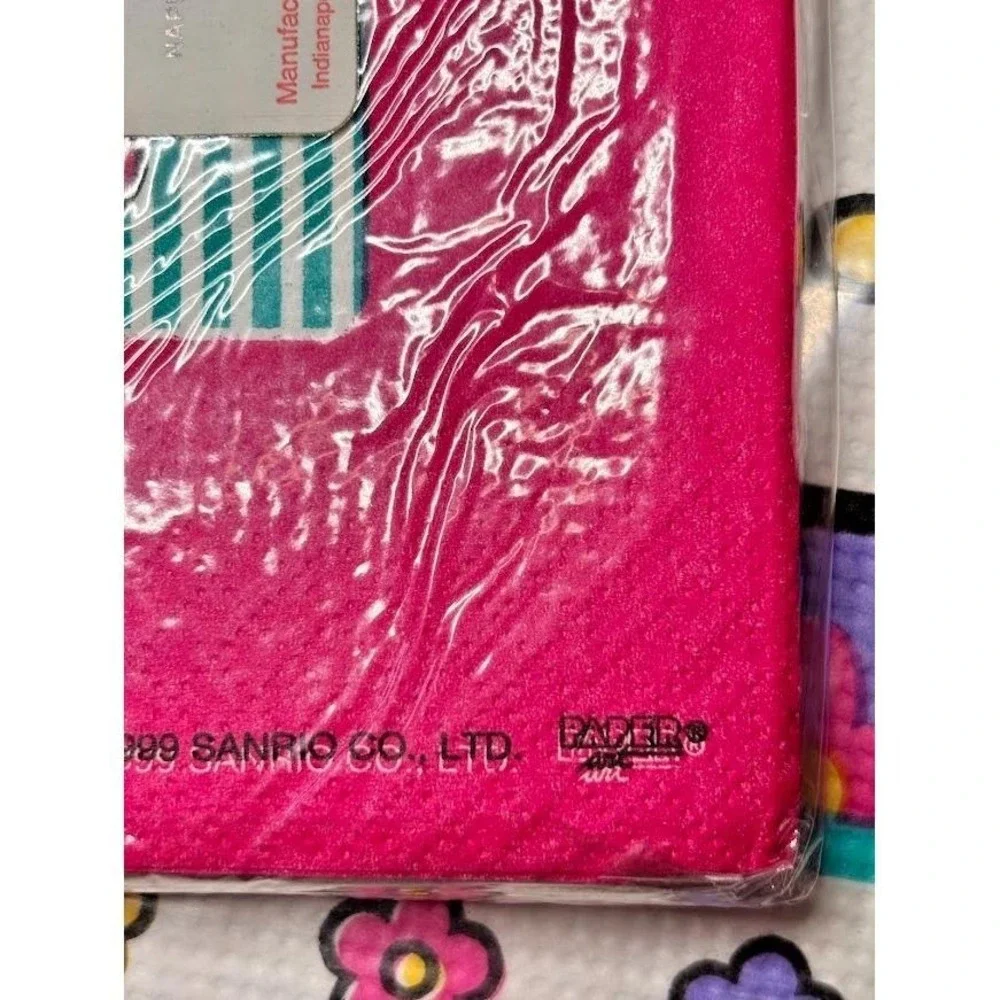 1999 Vintage Sanrio Hello Kitty Table Cover Napkins Set New‎ Deadstock Retro